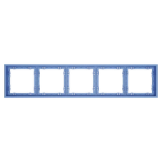 Изображение Рамка на 5 постов деним VOLTUM S70
