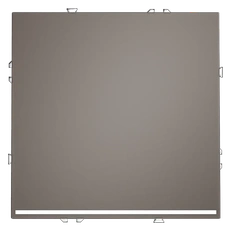 Изображение Выключатель одноклавишный с подсветкой капучино Voltum S70